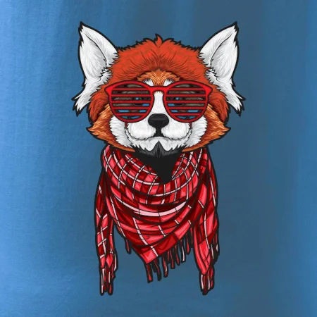 Červená panda hipster