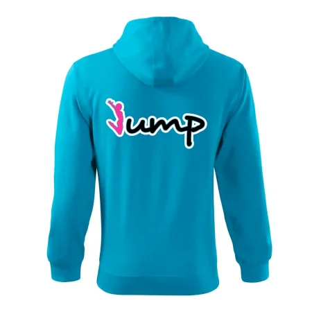 Jump - nápis a panáček