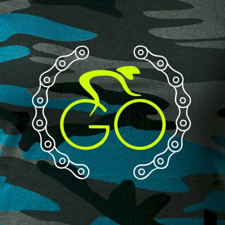GO cyklista (fluo potisk)