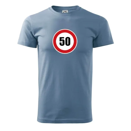 Dopravní značka - omezení rychlosti 50