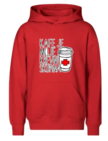Kafe je moje krevní skupina