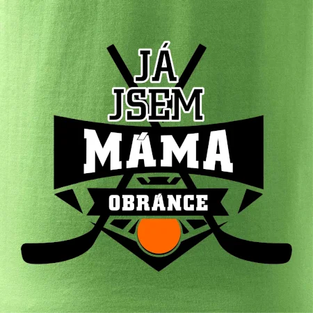 Hokejbal - Já jsem máma obránce