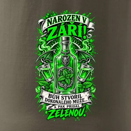 Narozen v září! Zelená