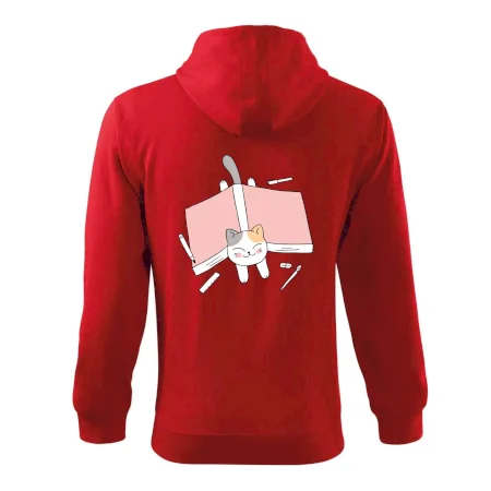 Učení na státnice kočka