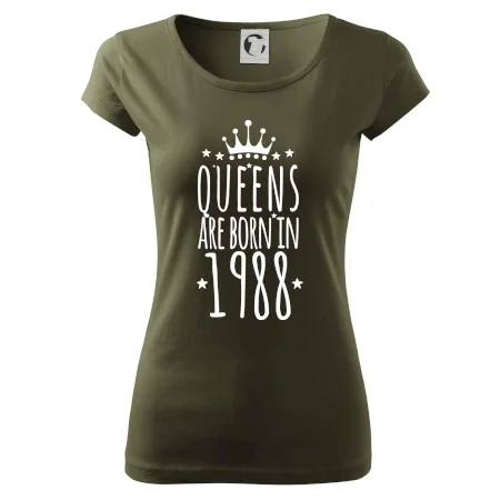 Queens are born in 1988