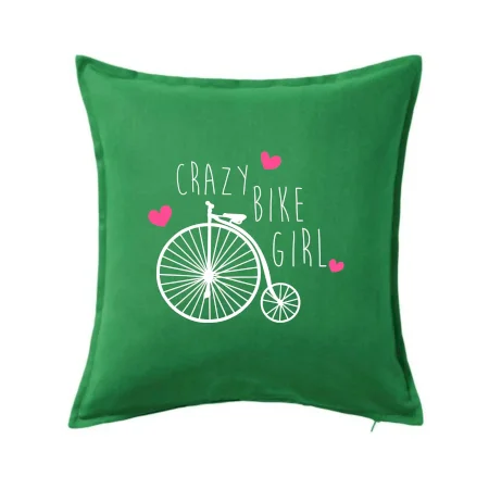 Crazy bike girl