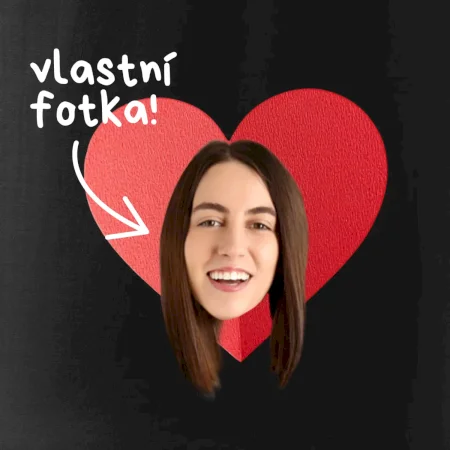 Vlastní fotka v srdci