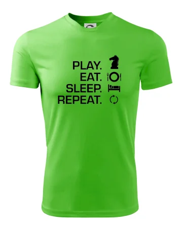Eat sleep play - šachy
