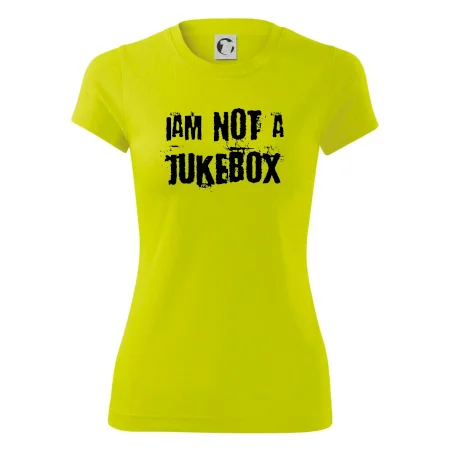 Iam not a jukebox - na prsou