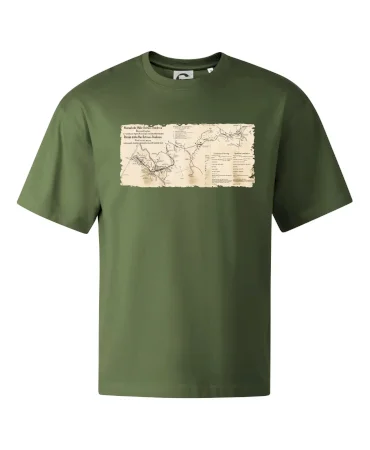 Mapa Báňské dráhy z Moravské Ostravy do Doubravy