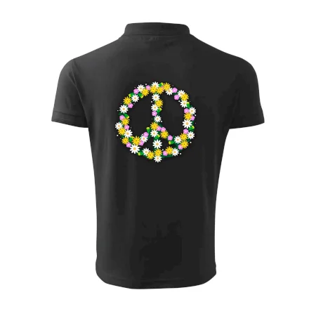 Peace symbol kopretiny