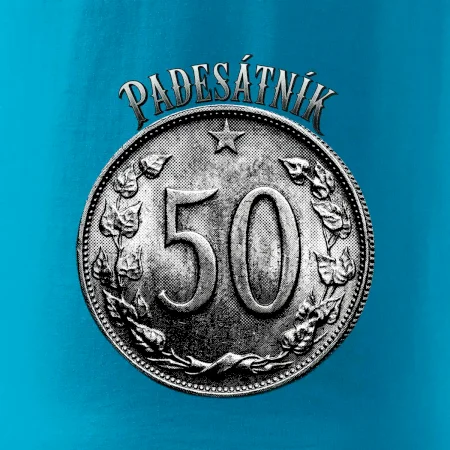 Padesátník 1963 - 1978 s nápisem