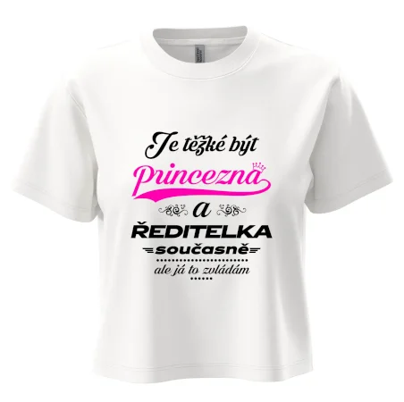 Je těžké být princezna - ředitelka