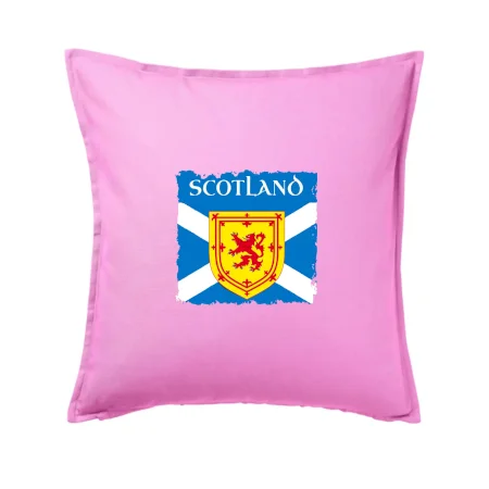 Skotská vlajka s erbem lva