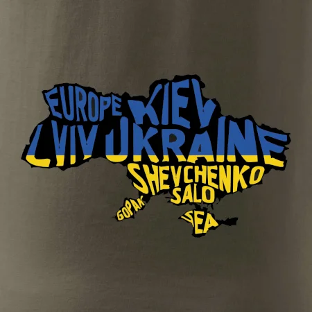 Ukrajina - jména měst - Evropa