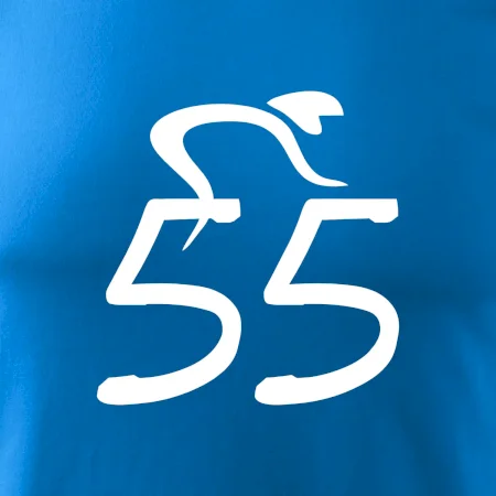 Cyklista slaví pětapadesátku (55)