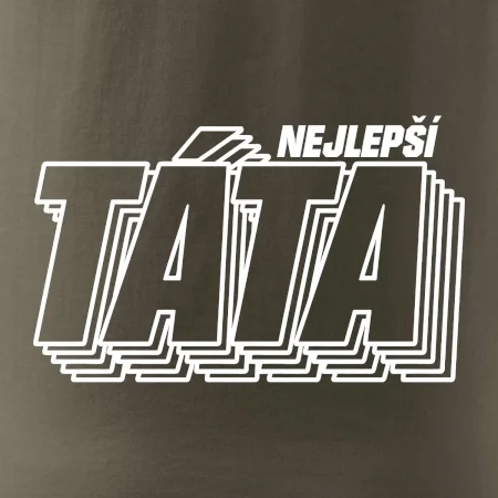 Nápis nejlepší táta