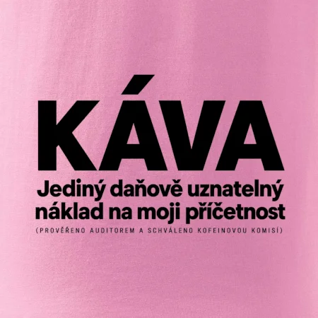 Káva daňově uznatelný náklad na příčetnost