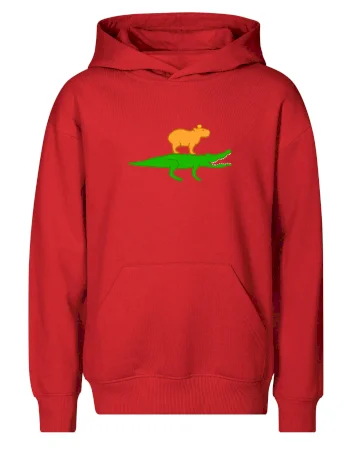 Kapybara na krokodýlovi (Moňas)