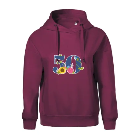Květinové číslo kreslené - 50