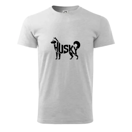 Husky nápis v těle