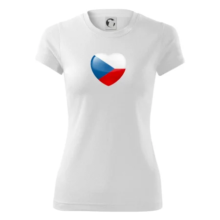 České srdce - vlajka