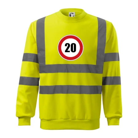 Dopravní značka - omezení rychlosti 20