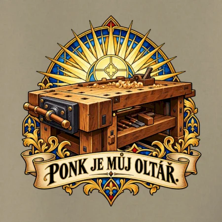 Truhlářský ponk je můj oltář