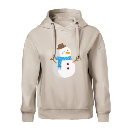 Sněhulák se šálou