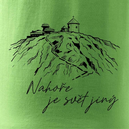 Sněžka Nahoře je svět jiný
