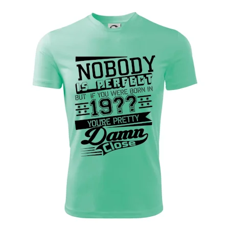 Nobody is perfect - Vlastní ročník