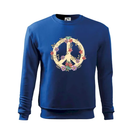 Peace symbol pískový