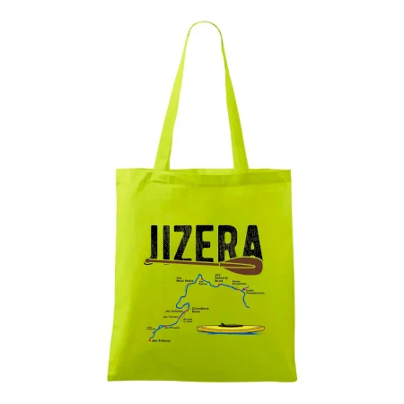 Mapa řeky Jizery