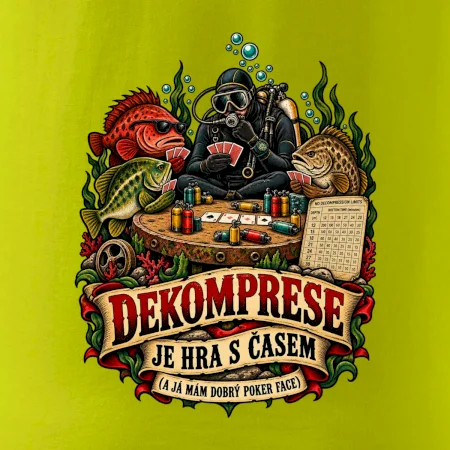 Dekompresní poker s rybami