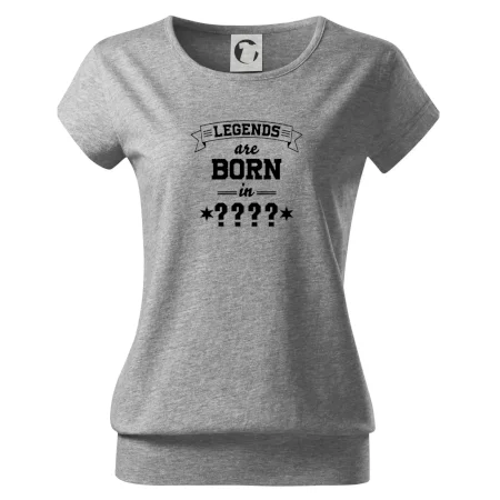 Legends are born in (tvůj měsíc narození)