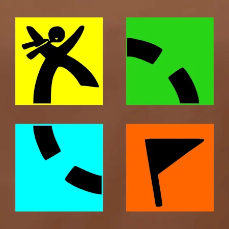 Geocaching logo barevné