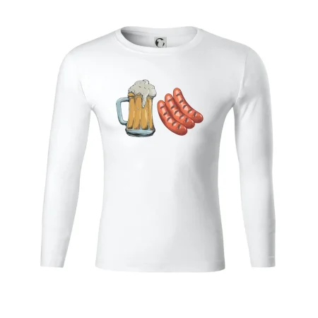 Pivo a klobása