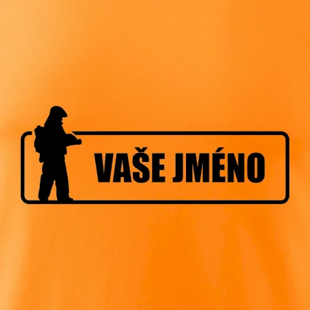 Hasič - jméno v rámečku