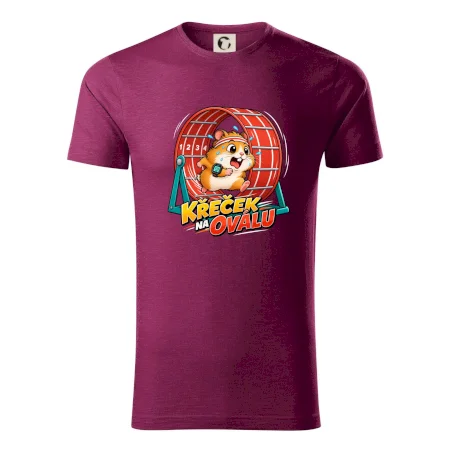 Běžecký křeček na oválu