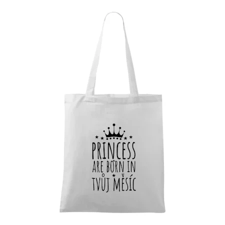 Princesses are born in (vlastní nápis měsíc narození)