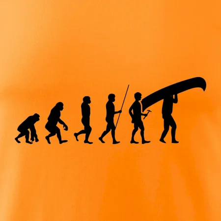 Evoluce kanoe nad hlavou