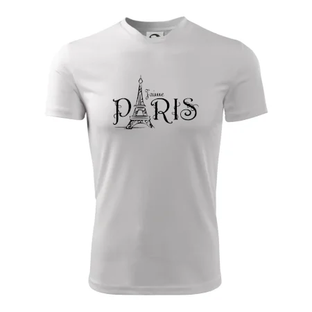 Paris nápis Eiffelovka rovný