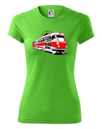 Tramvaj T3R barevná
