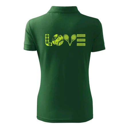 Tenis love nápis