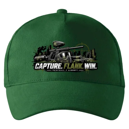 Taktika capture flank win paintball