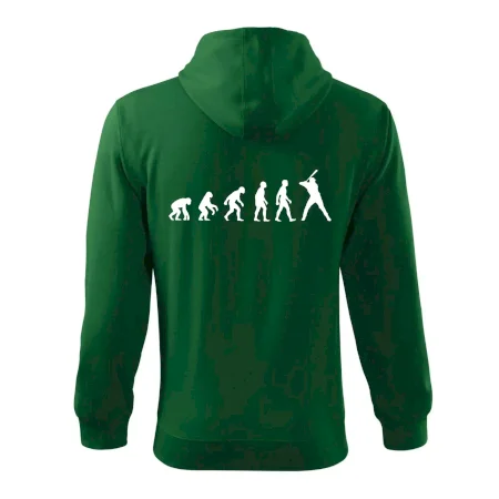 Evoluce baseball pálkař nápřah