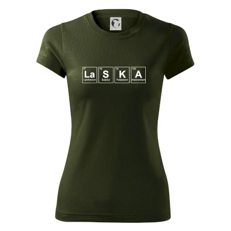 Láska  - periodická tabulka