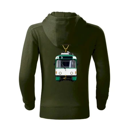 T3R SLF čelo tramvaje linka 3