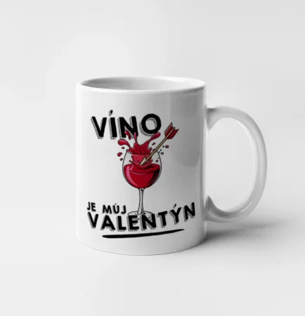 Víno je můj valentýn