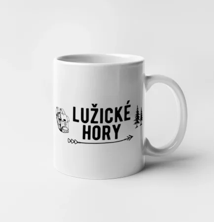 Lužické hory nápis